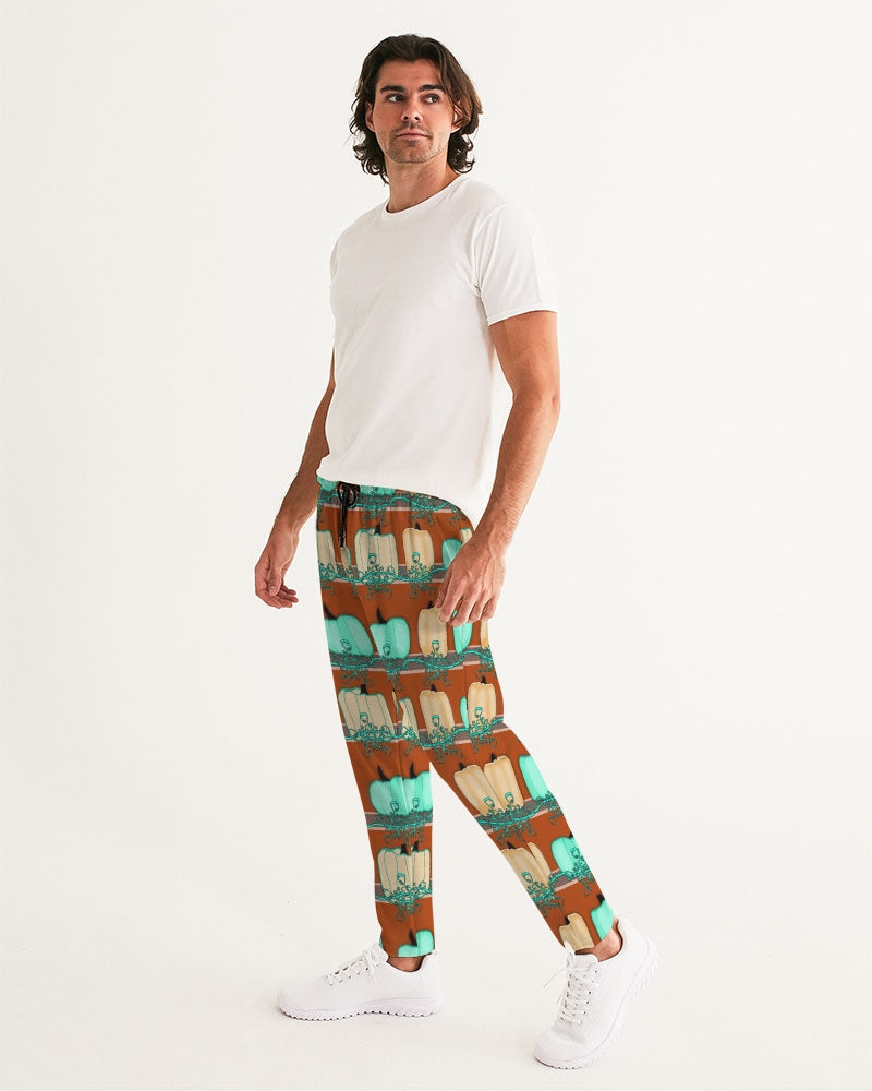 Blue Green Pumpkins Men's Joggers