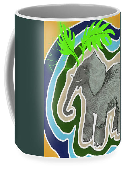 Elephant Sandy Blue - Mug