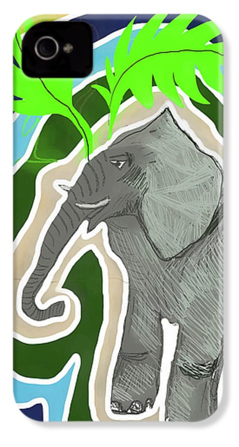 Elephant Sandy Blue - Phone Case