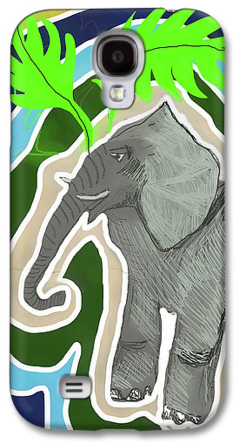 Elephant Sandy Blue - Phone Case
