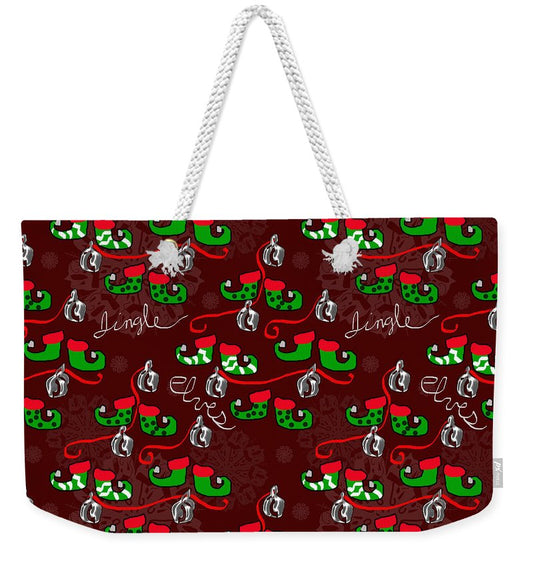Elves Jingle - Weekender Tote Bag