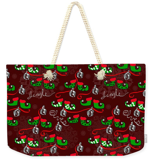 Elves Jingle - Weekender Tote Bag