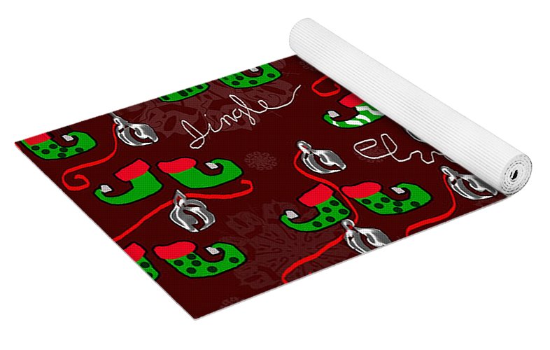 Elves Jingle - Yoga Mat