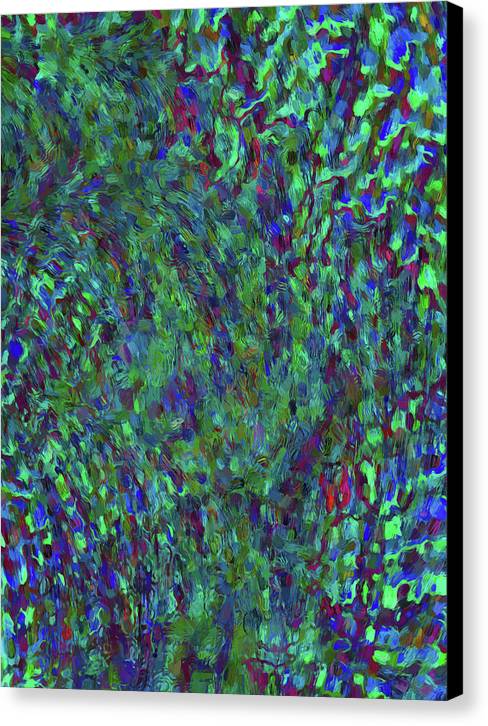 Essence Of A Peacock - Canvas Print