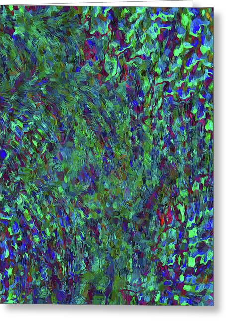 Essence Of A Peacock - Greeting Card