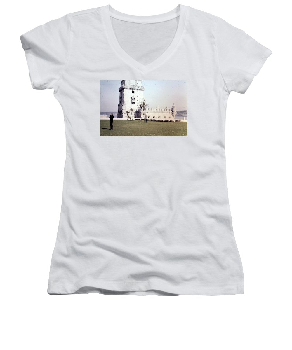 Europe Trip 1969 Number 2 - Women's V-Neck