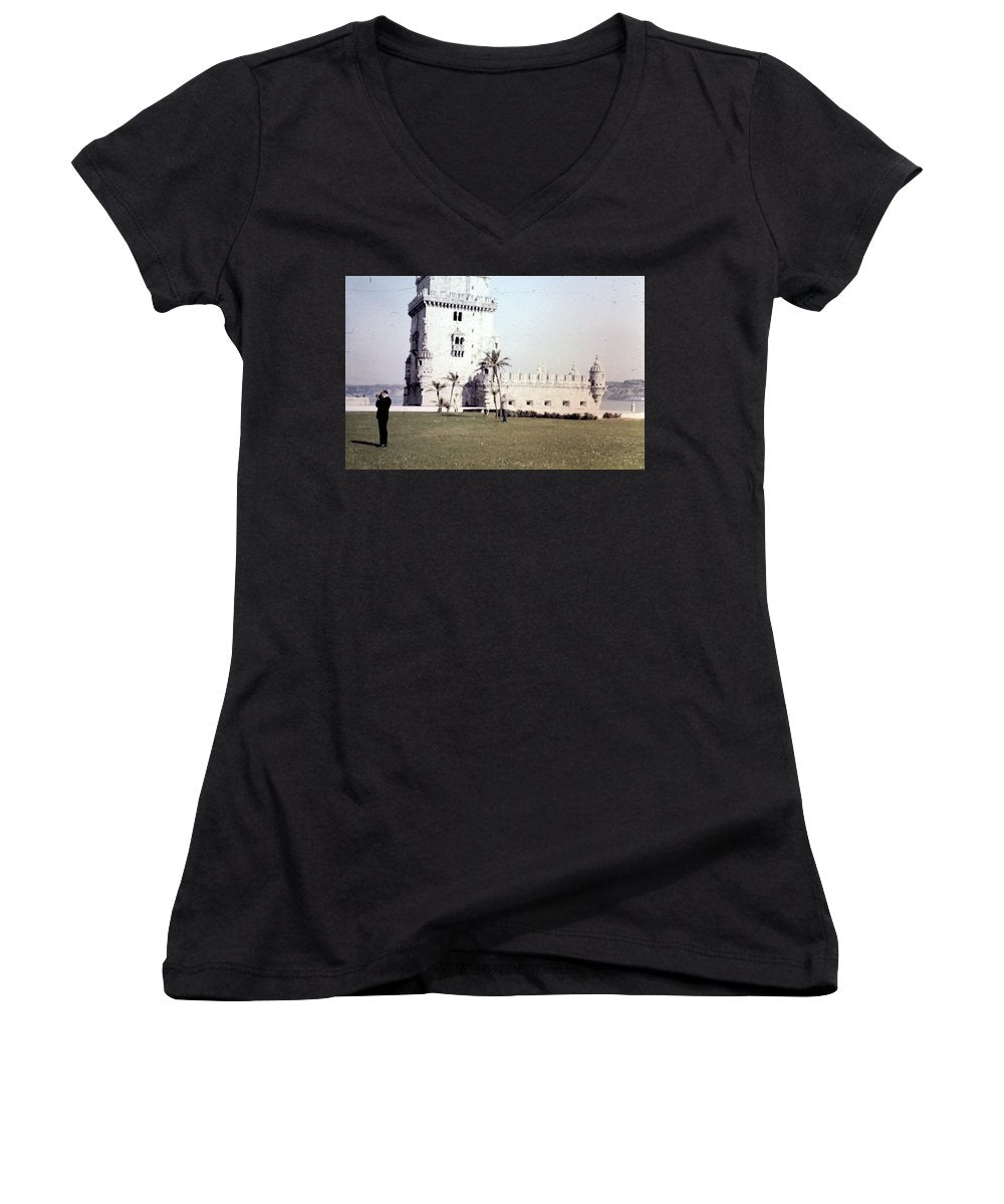 Europe Trip 1969 Number 2 - Women's V-Neck