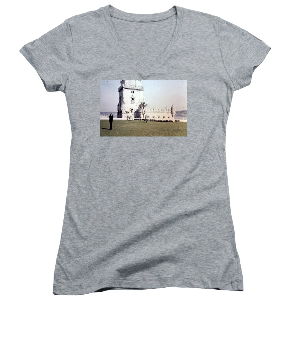 Europe Trip 1969 Number 2 - Women's V-Neck