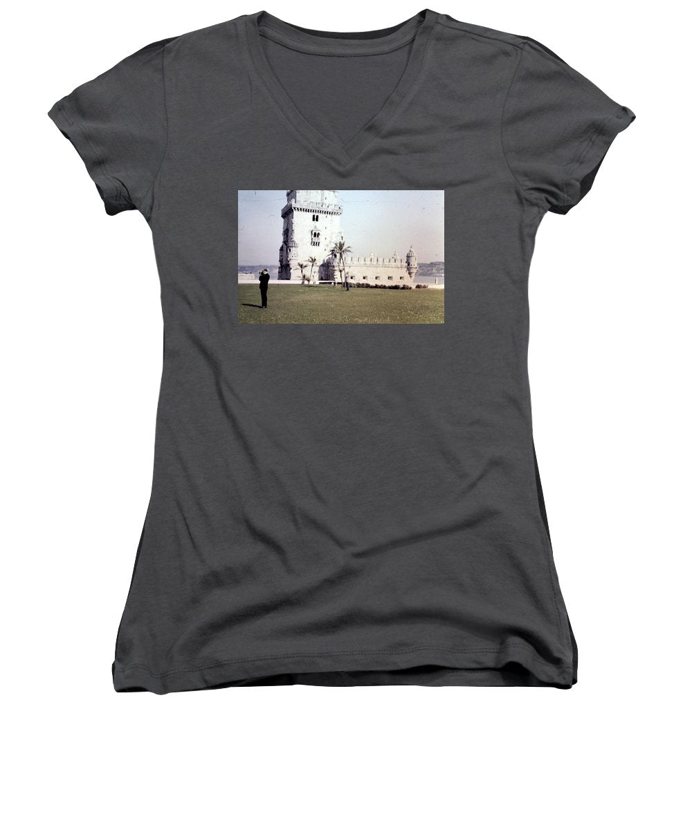 Europe Trip 1969 Number 2 - Women's V-Neck