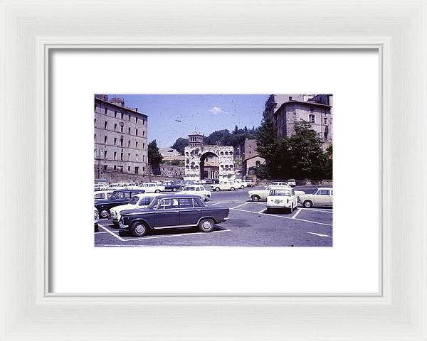 Europe Trip 1970 Number 1 - Framed Print