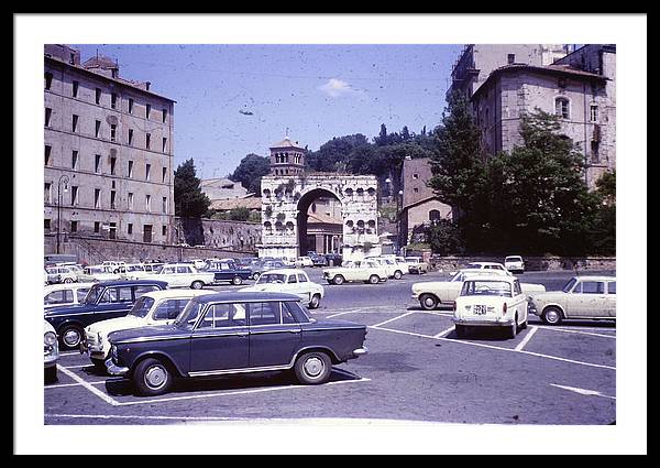 Europe Trip 1970 Number 1 - Framed Print