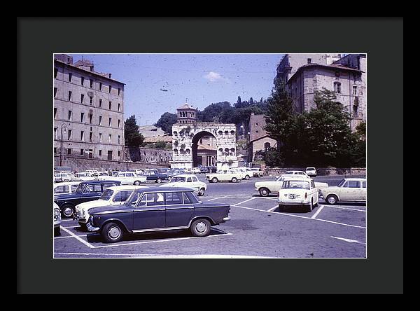 Europe Trip 1970 Number 1 - Framed Print