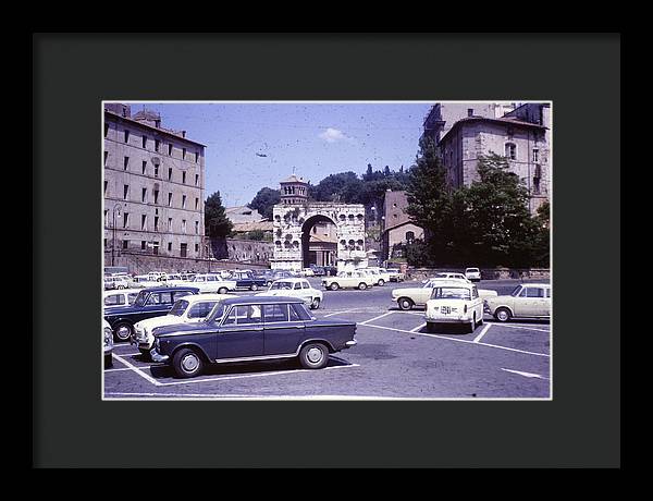 Europe Trip 1970 Number 1 - Framed Print