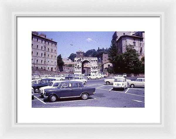 Europe Trip 1970 Number 1 - Framed Print
