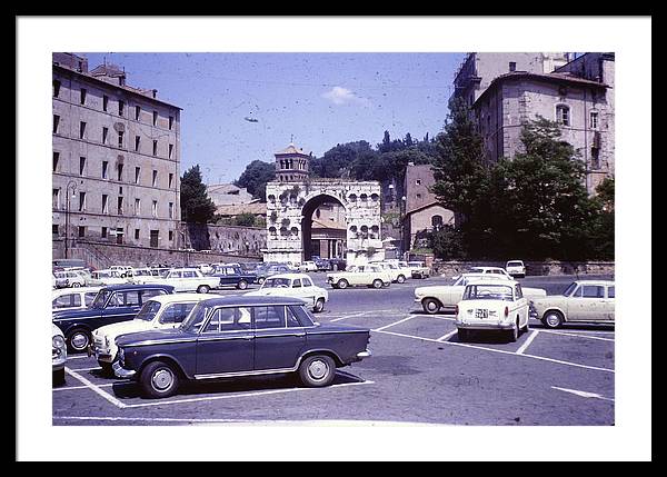 Europe Trip 1970 Number 1 - Framed Print
