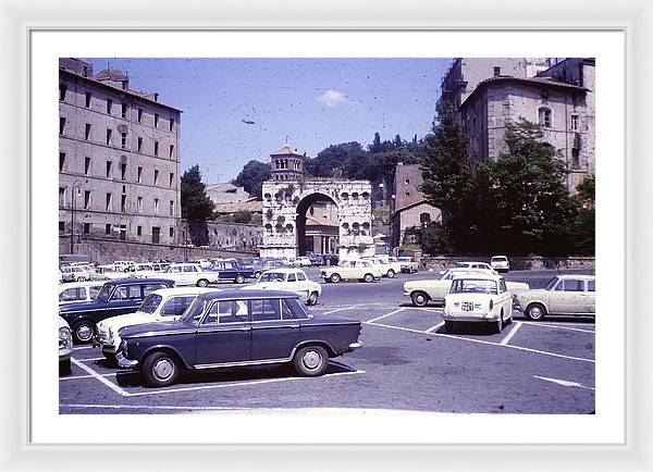 Europe Trip 1970 Number 1 - Framed Print