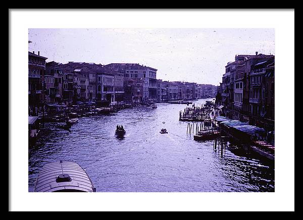 Europe Trip 1970 Number 16 - Framed Print