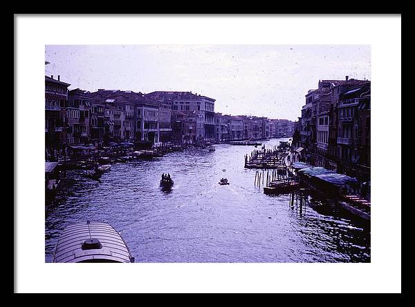 Europe Trip 1970 Number 16 - Framed Print
