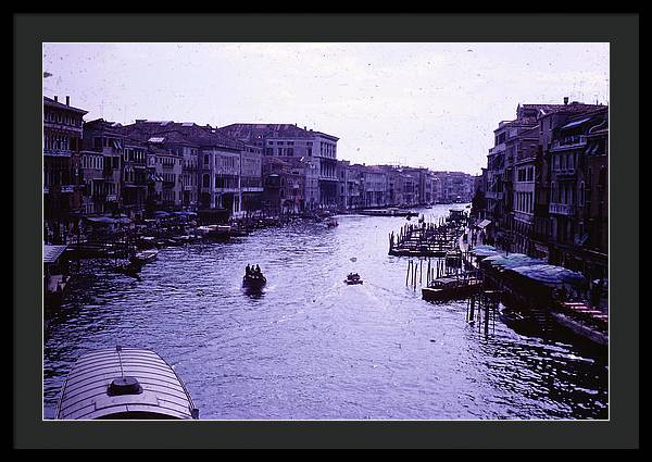 Europe Trip 1970 Number 16 - Framed Print