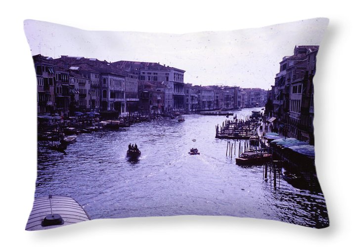 Europe Trip 1970 Number 16 - Throw Pillow