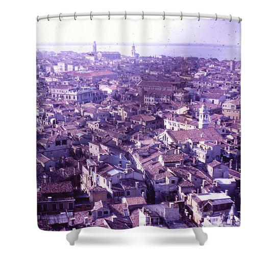 Europe Trip 1970 Number 17 - Shower Curtain