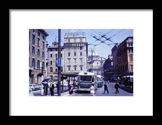 Europe Trip 1970 Number 9 - Framed Print