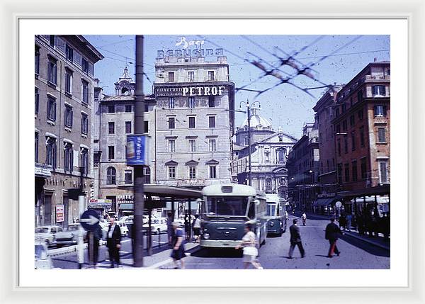 Europe Trip 1970 Number 9 - Framed Print