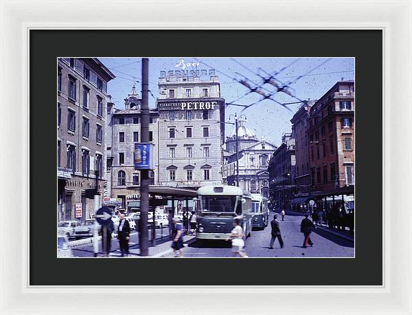 Europe Trip 1970 Number 9 - Framed Print