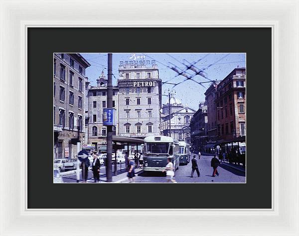 Europe Trip 1970 Number 9 - Framed Print