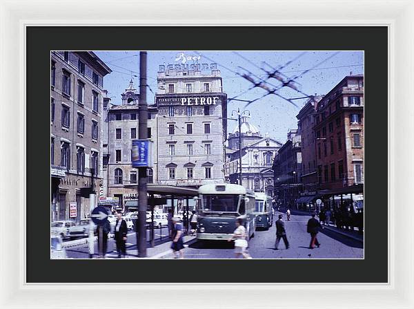 Europe Trip 1970 Number 9 - Framed Print
