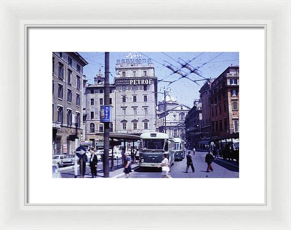 Europe Trip 1970 Number 9 - Framed Print
