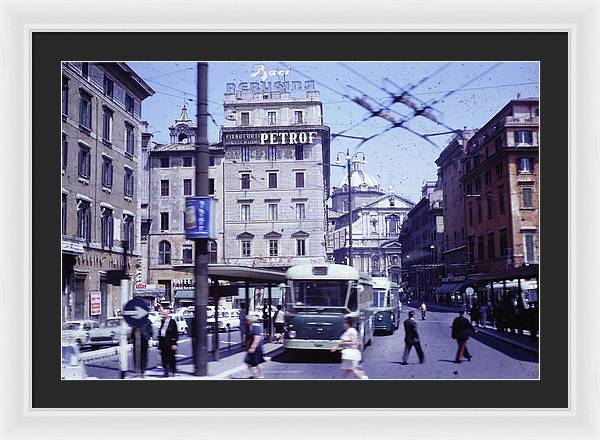Europe Trip 1970 Number 9 - Framed Print