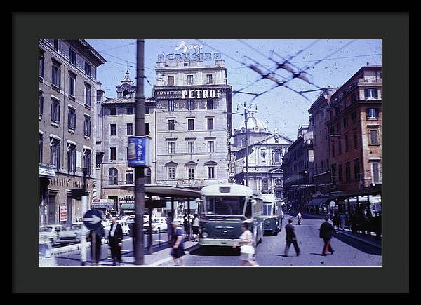 Europe Trip 1970 Number 9 - Framed Print