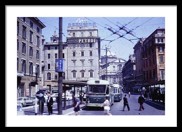 Europe Trip 1970 Number 9 - Framed Print