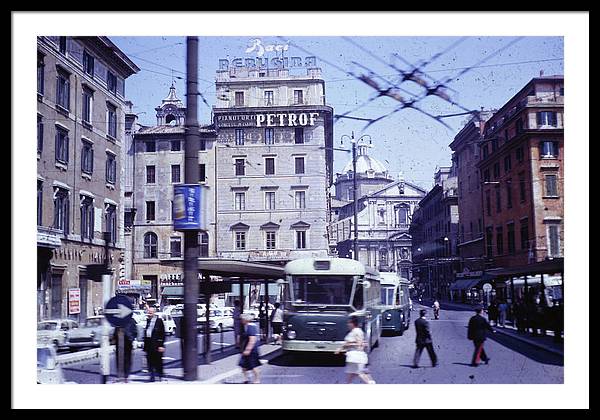 Europe Trip 1970 Number 9 - Framed Print