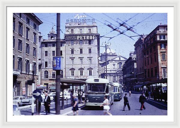 Europe Trip 1970 Number 9 - Framed Print
