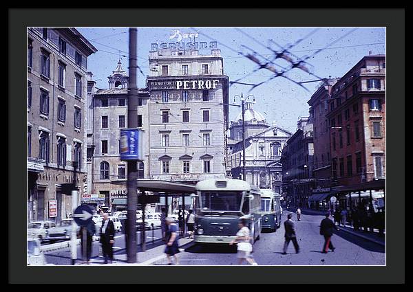 Europe Trip 1970 Number 9 - Framed Print