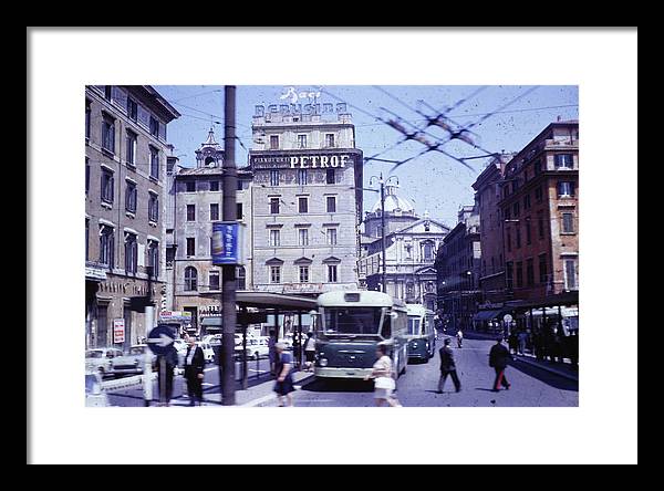 Europe Trip 1970 Number 9 - Framed Print