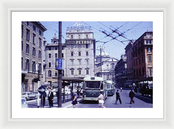 Europe Trip 1970 Number 9 - Framed Print