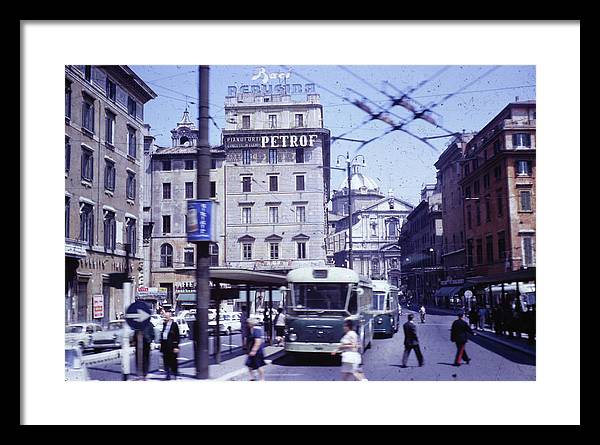 Europe Trip 1970 Number 9 - Framed Print
