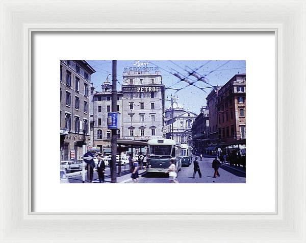 Europe Trip 1970 Number 9 - Framed Print