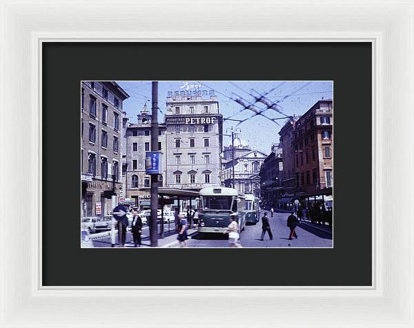 Europe Trip 1970 Number 9 - Framed Print