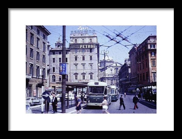 Europe Trip 1970 Number 9 - Framed Print