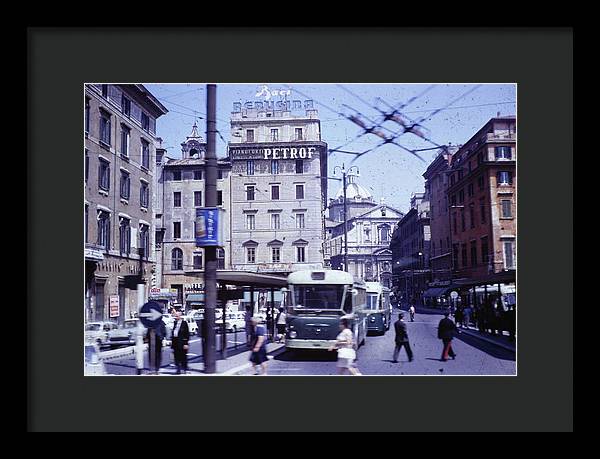 Europe Trip 1970 Number 9 - Framed Print