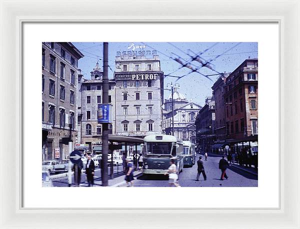 Europe Trip 1970 Number 9 - Framed Print