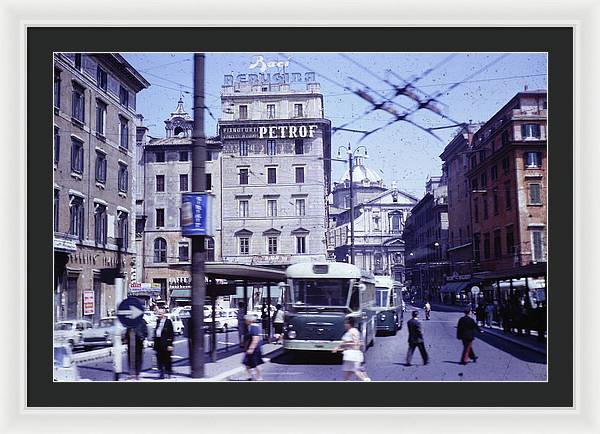 Europe Trip 1970 Number 9 - Framed Print