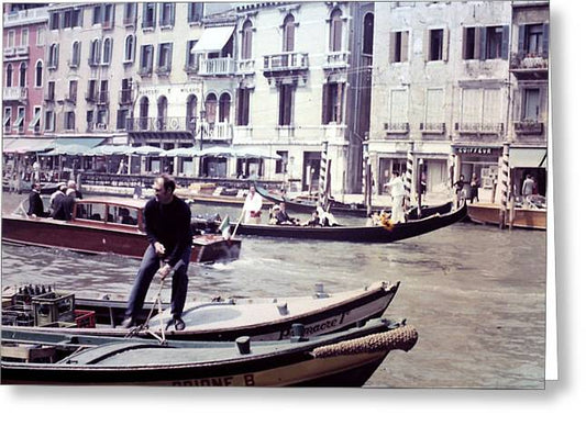 Europe Trip 1971 Number 12 - Greeting Card