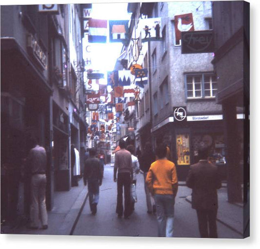 Europe Trip 1973 Number 10 - Canvas Print