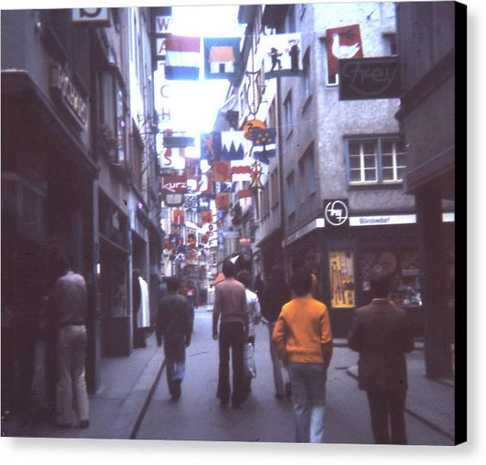 Europe Trip 1973 Number 10 - Canvas Print