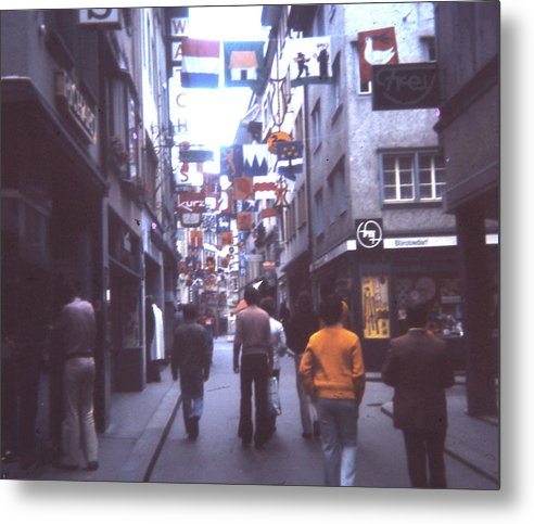 Europe Trip 1973 Number 10 - Metal Print